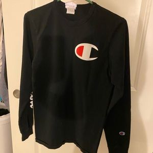 great condition black champion long sleeve
